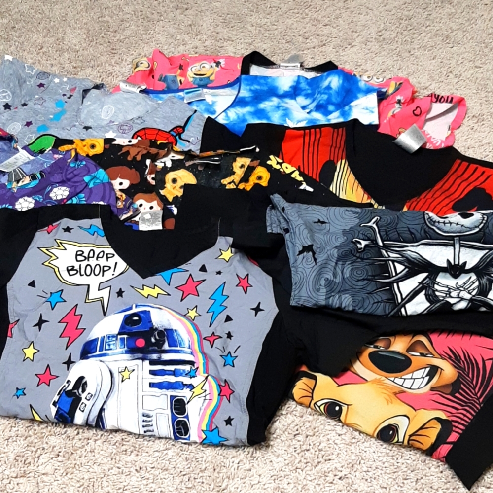 Pediatric Scrub Tops